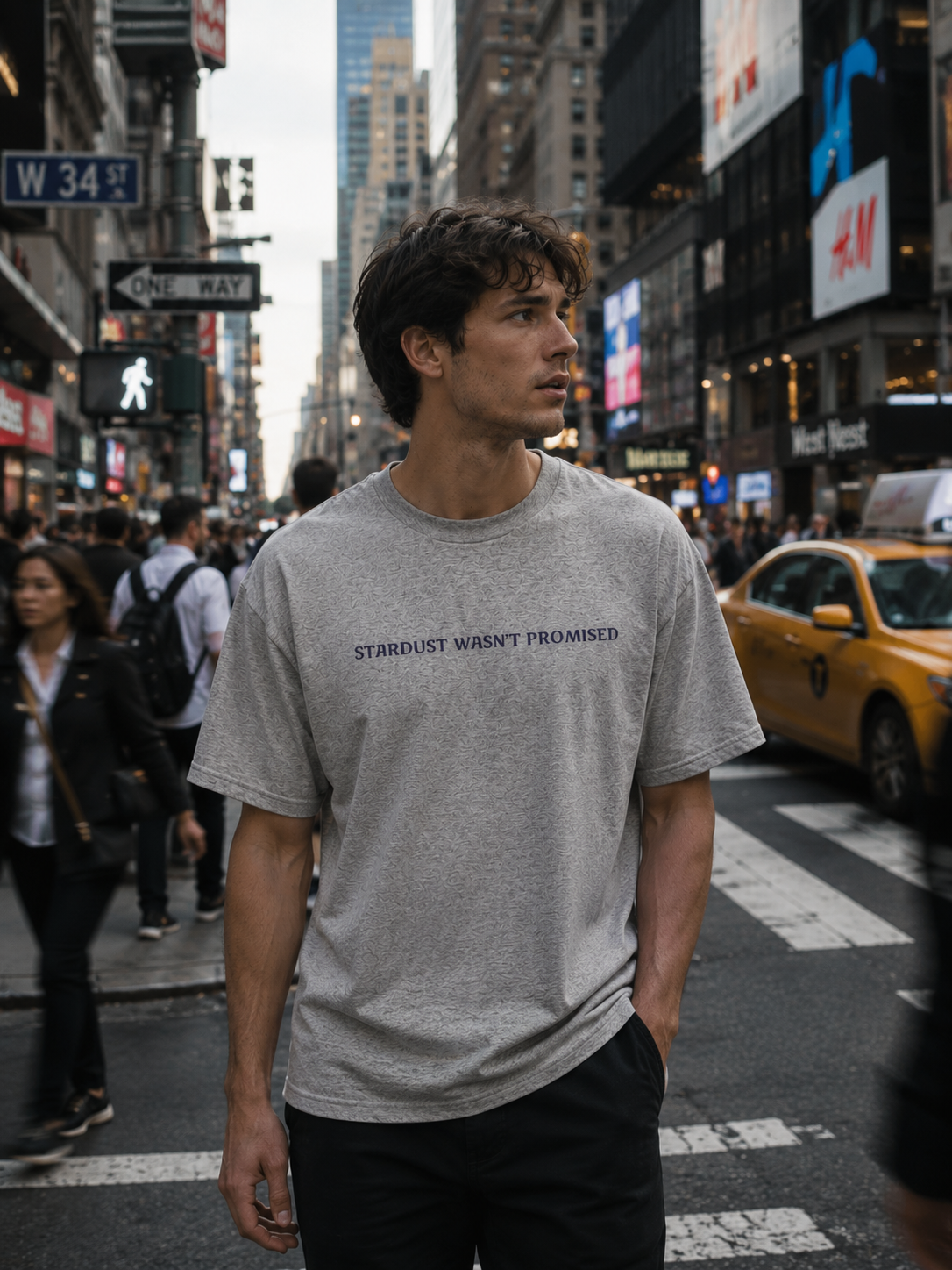 Stardust Wasn't Promised T-Shirt | Celestial Cottagecore Quote Tee