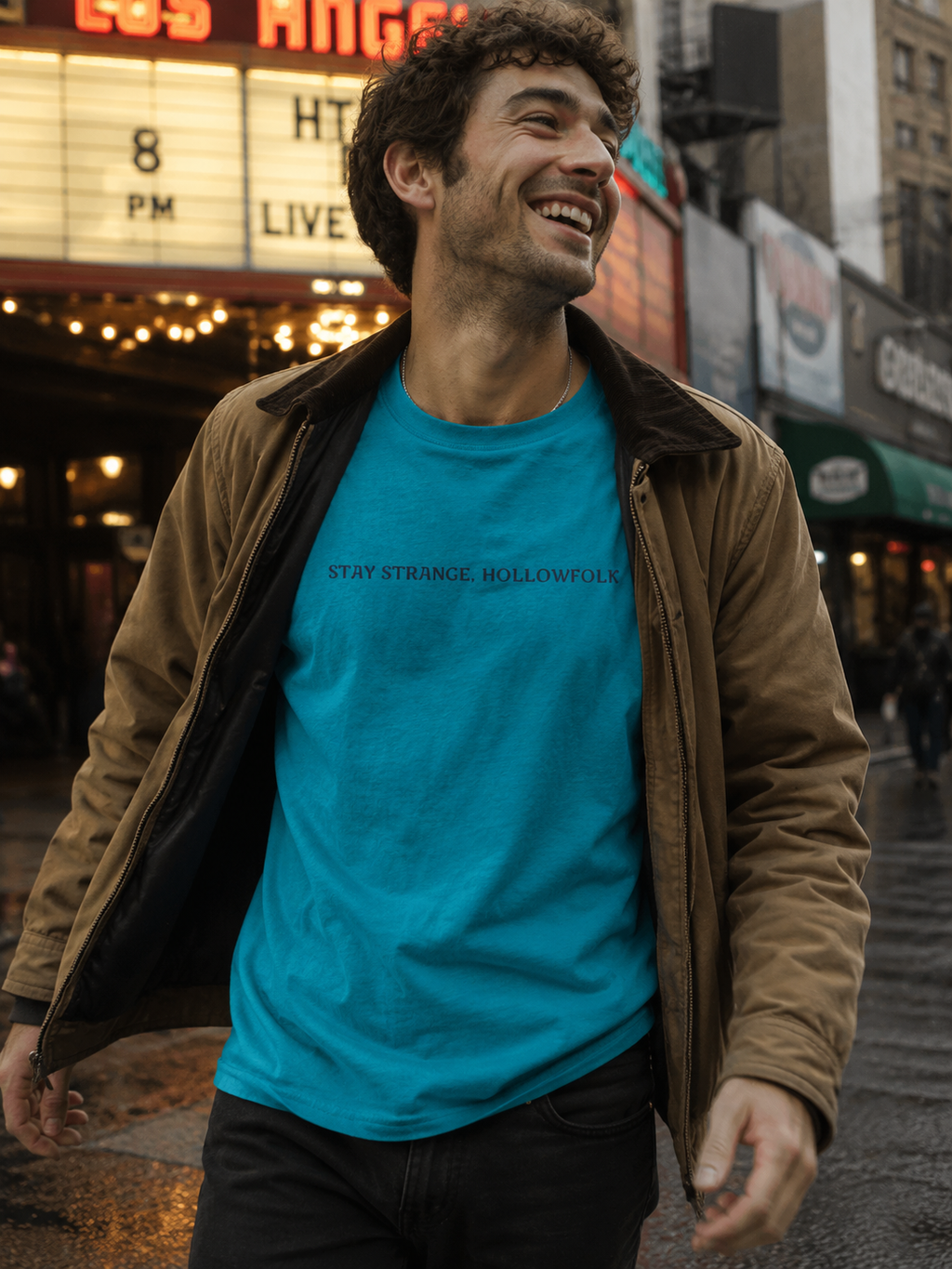 Stay Strange Hollowfolk T-Shirt | Stardust Frog Hollow Quote Tee