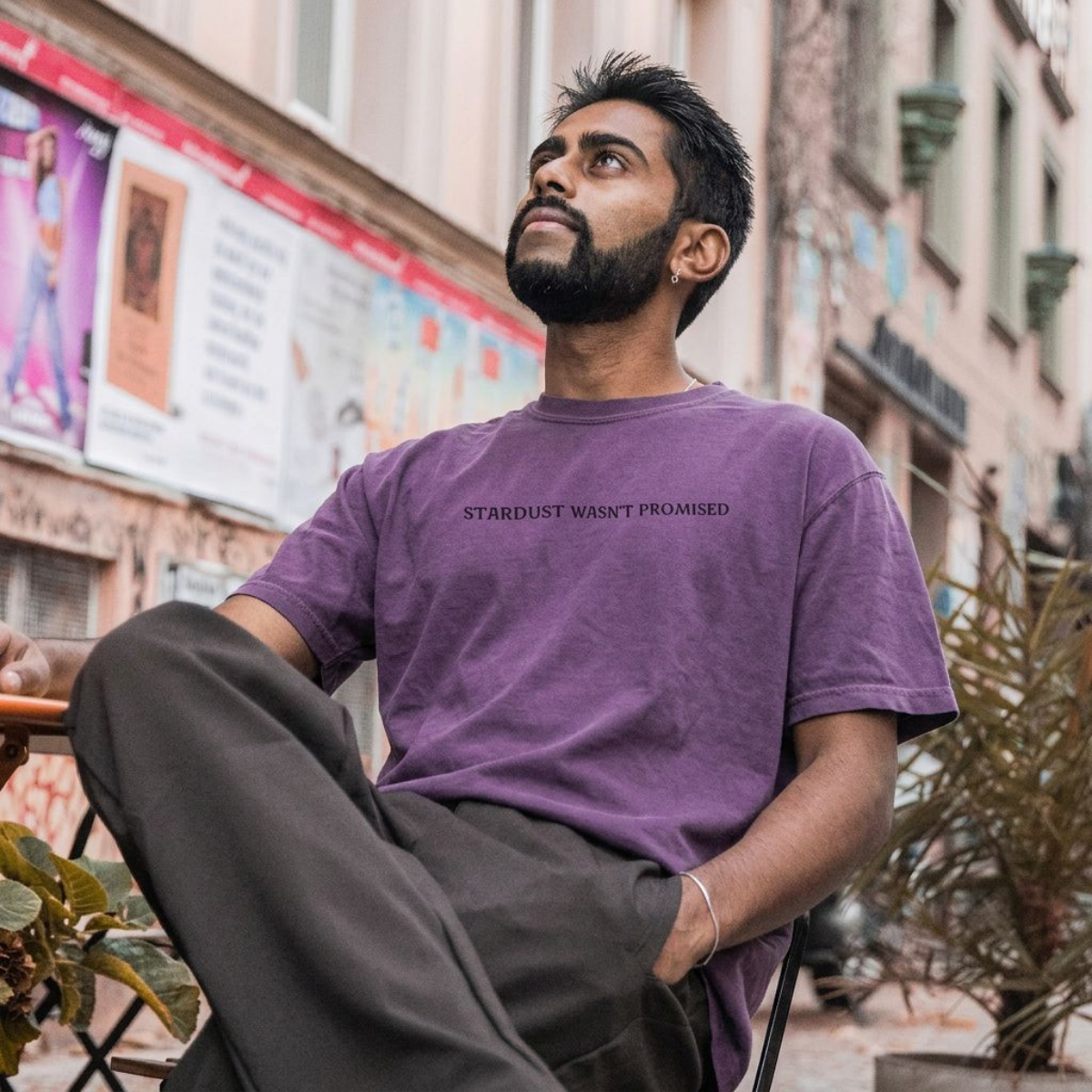 Stardust Wasn't Promised T-Shirt | Celestial Cottagecore Quote Tee