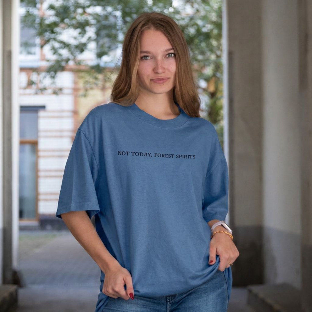 Not Today Forest Spirits T-Shirt | Witchy Cottagecore Quote Tee